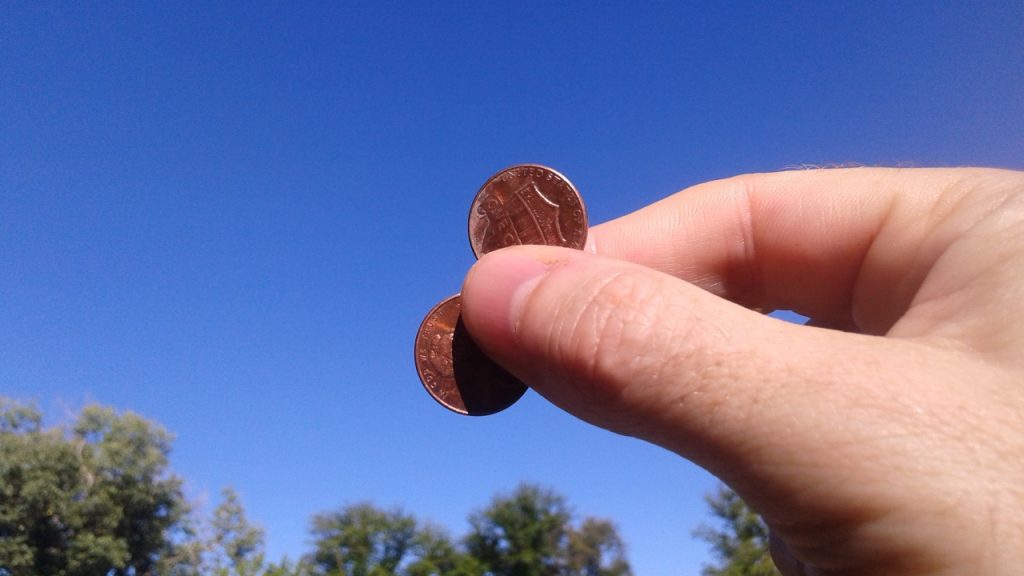 The two pennies that became twenty one million dollars!